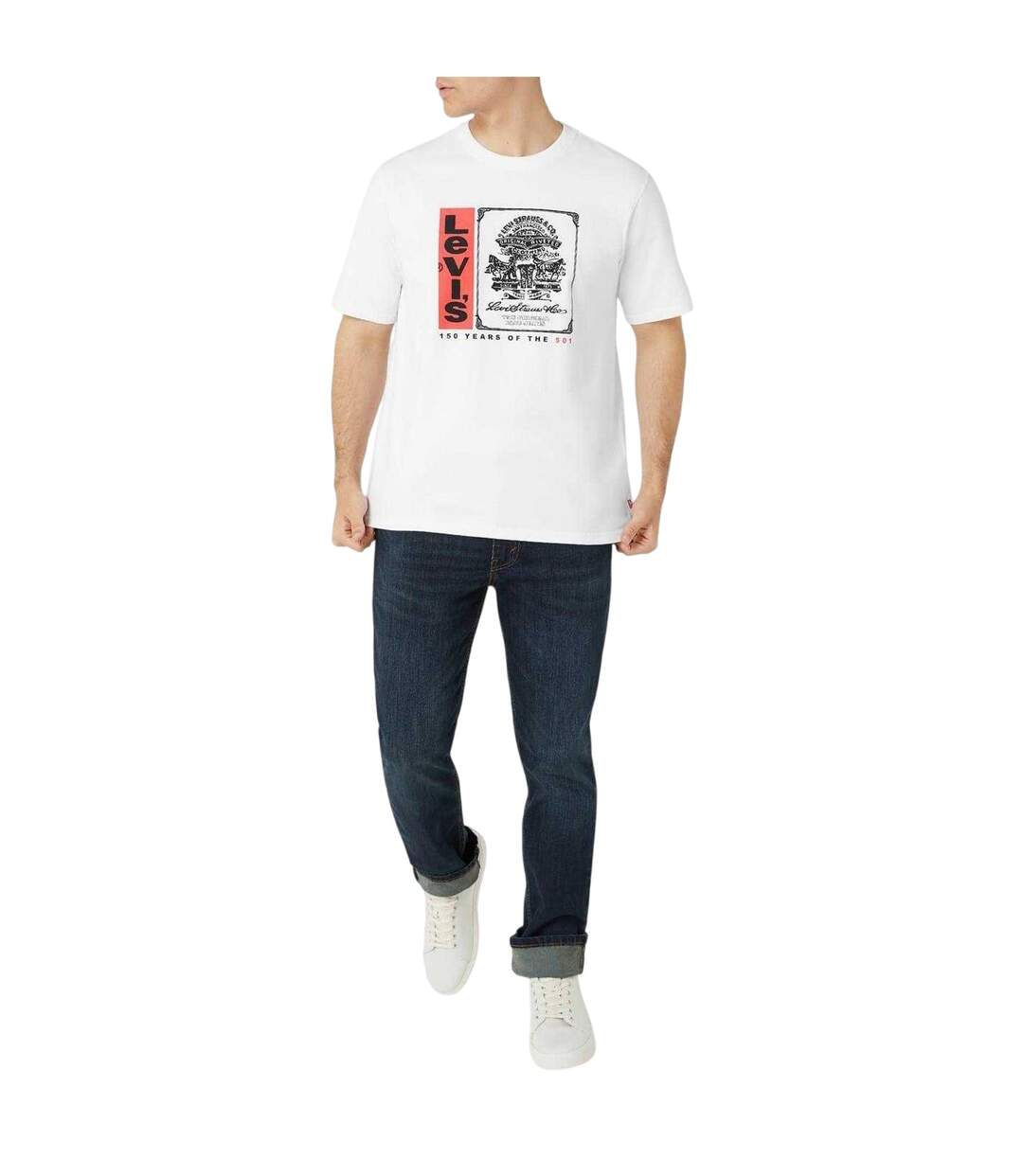 Jean Homme Bleu Foncé Levis-1