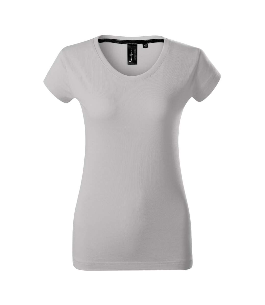 Womens/ladies Exclusive T-shirt Grey Malfini-1