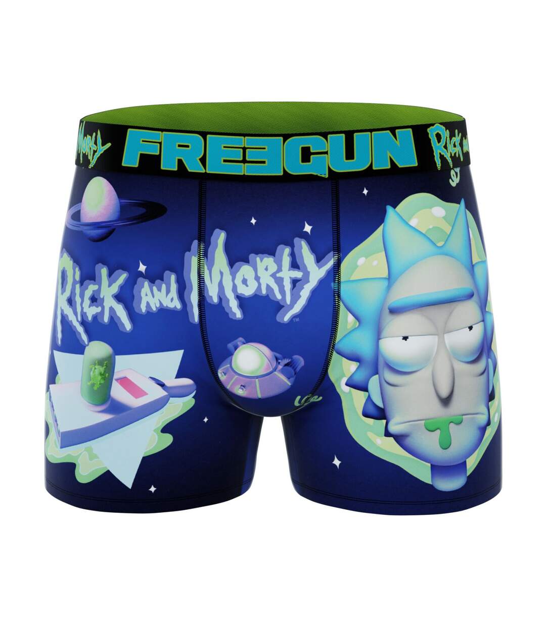 Lot de 3 boxers homme Rick & Morty Freegun-4