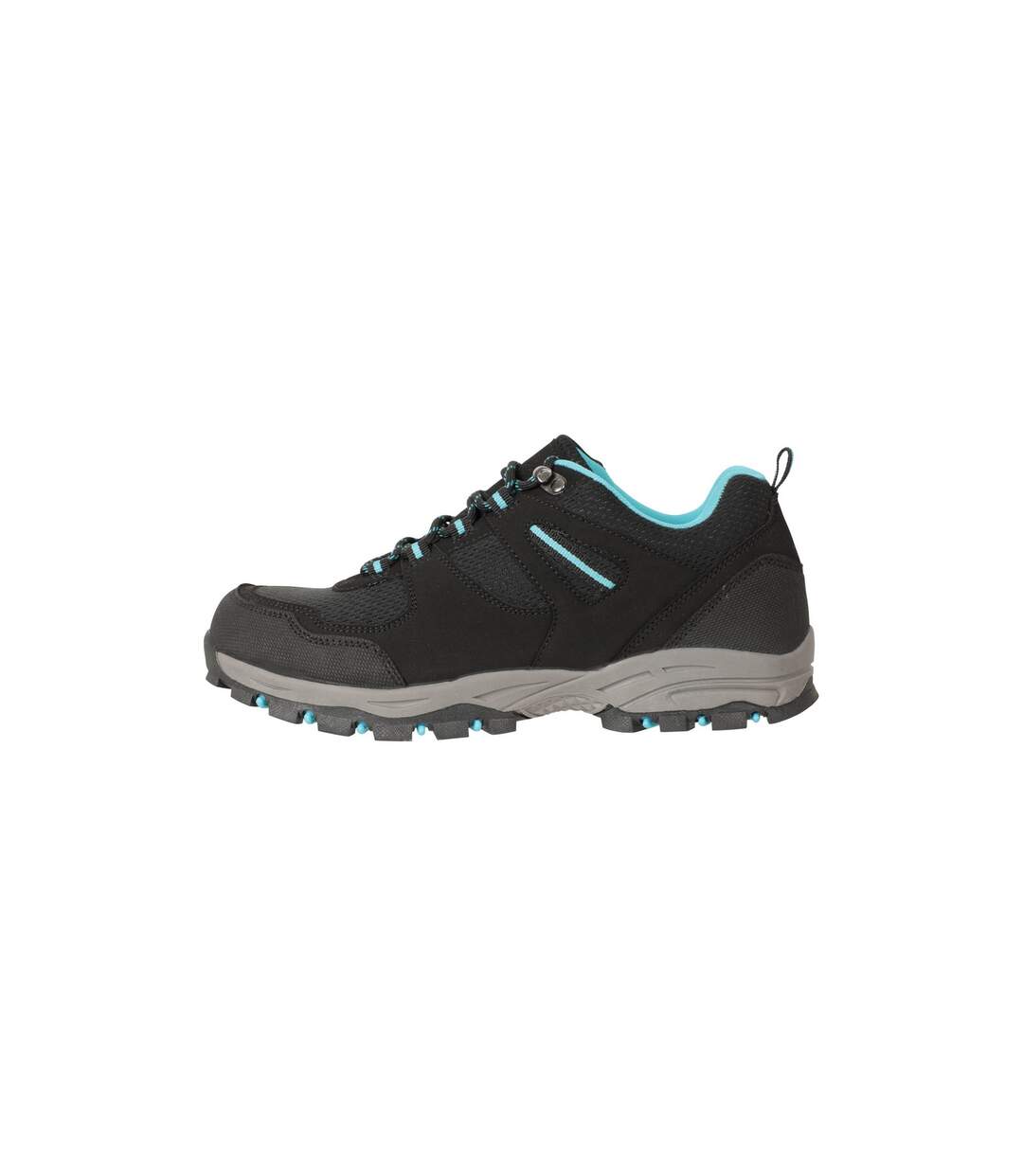 Womens/ladies Mcleod Wide Walking Shoes Charcoal Mountain Warehouse-3