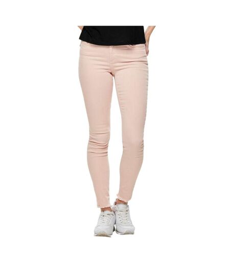 Pantalon skinny rose femme only blush mid sk