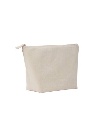 Nutshell Luxe Canvas Accessory Bag (Natural) (S) - UTRW9226