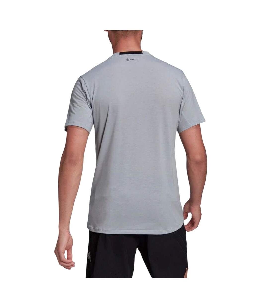 T-shirt Designed For Training Homme Argenté Adidas-3