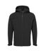 Craghoppers Mens Expert Hooded Active Soft Shell Jacket (Black) - UTRW8452