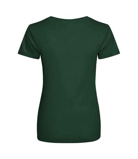 T-shirt de sport femmes vert bouteille AWDis