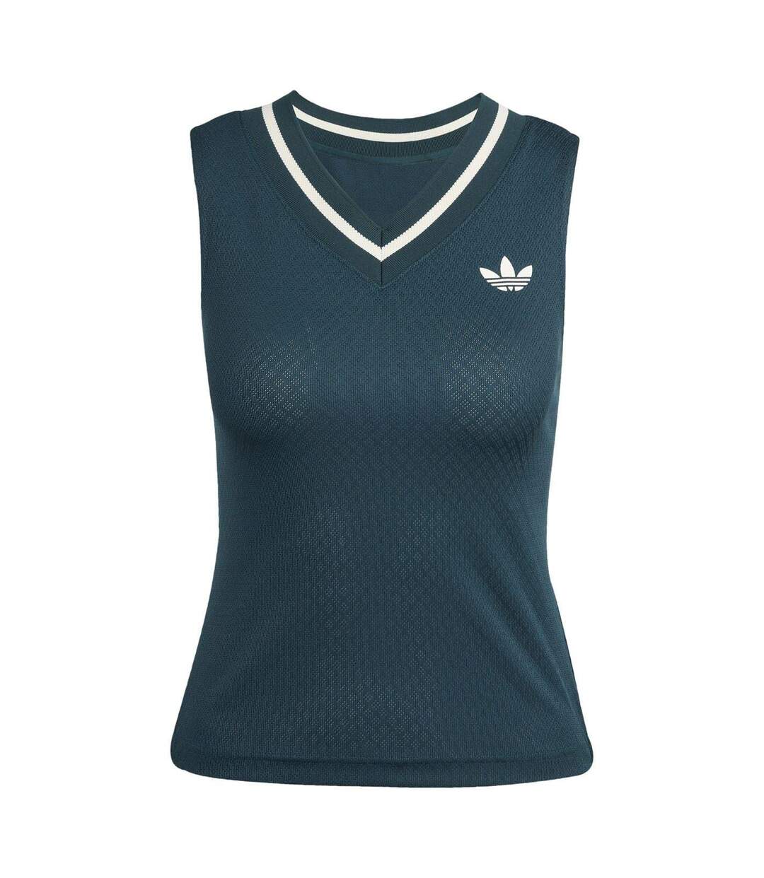 Débardeur Sans Manches Femme Turquoise Vert Kaki Adidas-2