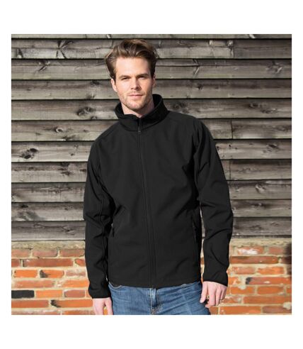 Result Mens Core Printable Softshell Jacket (Black / Black) - UTRW3697