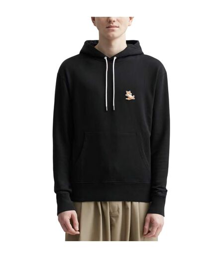 Mens Hoodie Black Maison Kitsuné