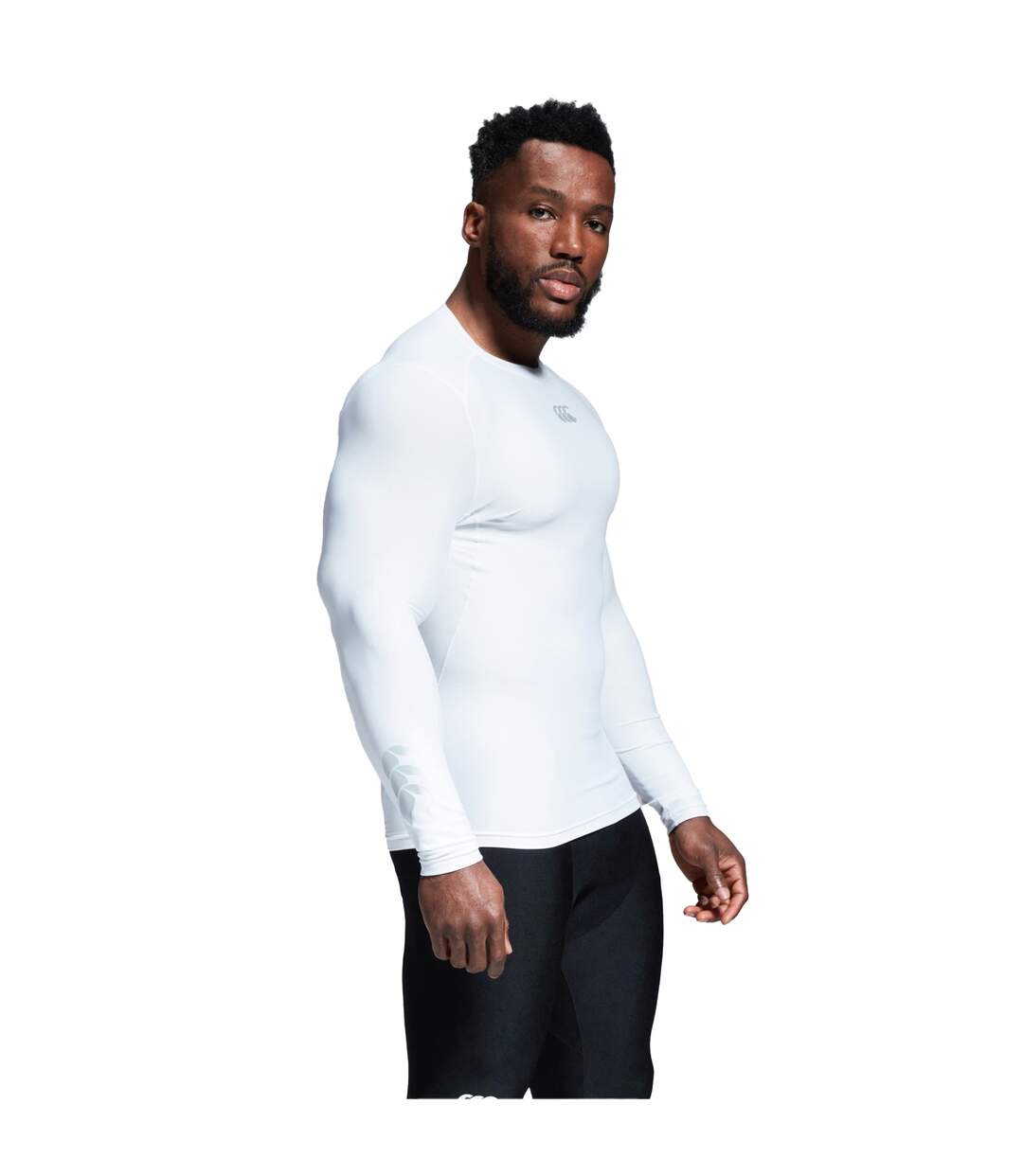 Mens Thermoreg Long-sleeved Top White Canterbury-4