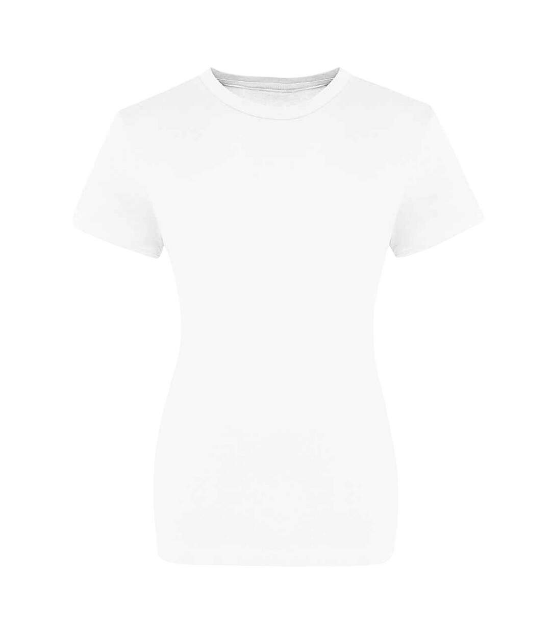 Womens/ladies the 100 t-shirt white Awdis-1