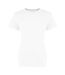 Womens/ladies the 100 t-shirt white Awdis-1