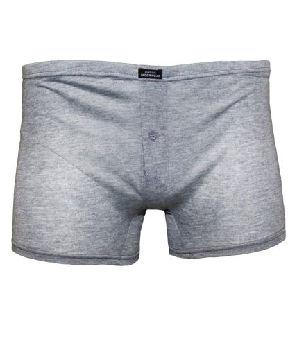 Tom Franks Mens Patterned Jersey Boxer Shorts (3 Pairs) (Grey) - UTUT554