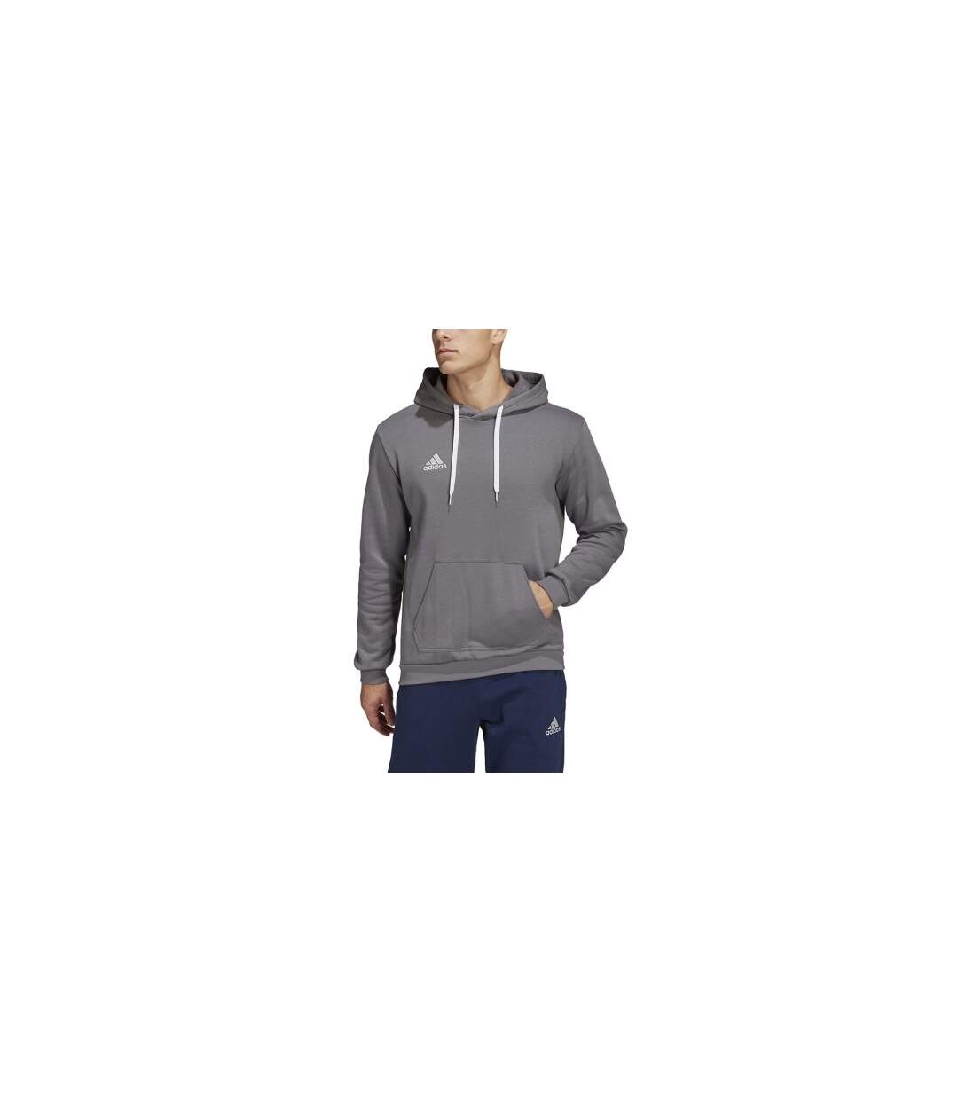 Sweat À Capuche Entrada Homme Gris Adidas-1