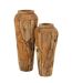 Vase Déco en Teck Scot 92cm Naturel-2