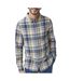 Chemise à carreaux bleu/jaune homme tbs sulkyche - 3xl-1