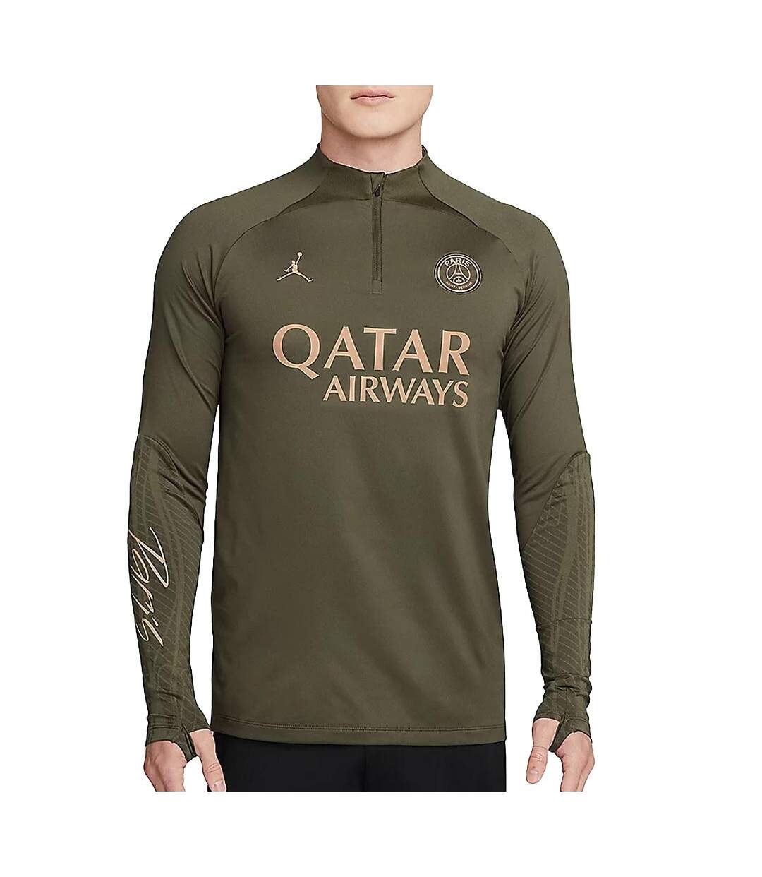 PSG sweat training 1/4 zip homme nike jordan 23/24-1