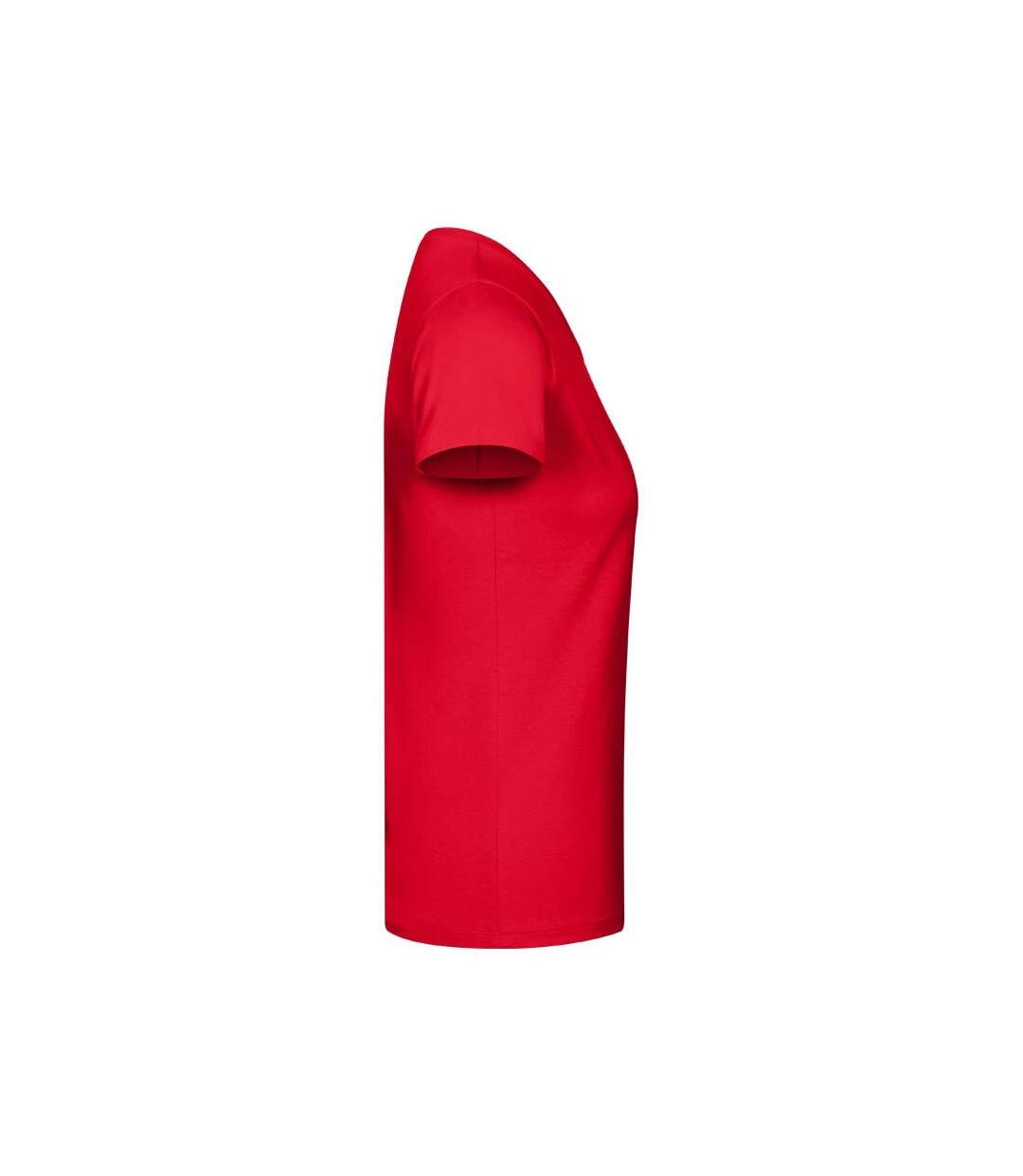 T-shirt Premium Femme Rouge Feu Promodoro-3