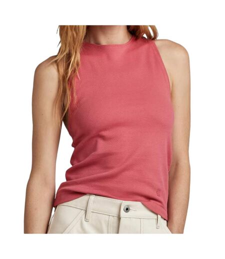 Débardeur rose femme g star raw racer slim - l