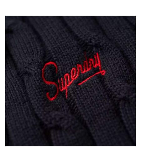 Pull marine femme superdry vintage - m