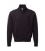 Russell Mens Authentic Full Zip Sweatshirt Jacket (Black)