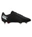 Unisex Adult Speed Raze Soft Ground Rugby Boots Black White Canterbury-2