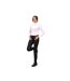 Womens/ladies Glacial Softshell Horse Riding Tights Black Hy-1