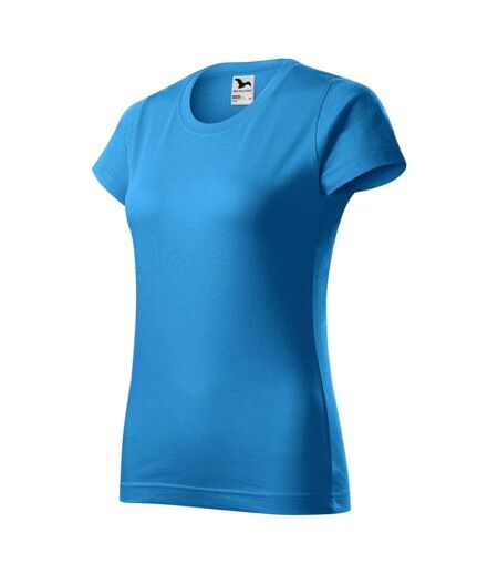 T-shirt Basic Femme Bleu Plongée Malfini