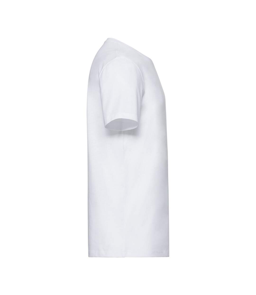 T-shirt Motif/style Uni Homme Blanc Russell Pure Organic-3