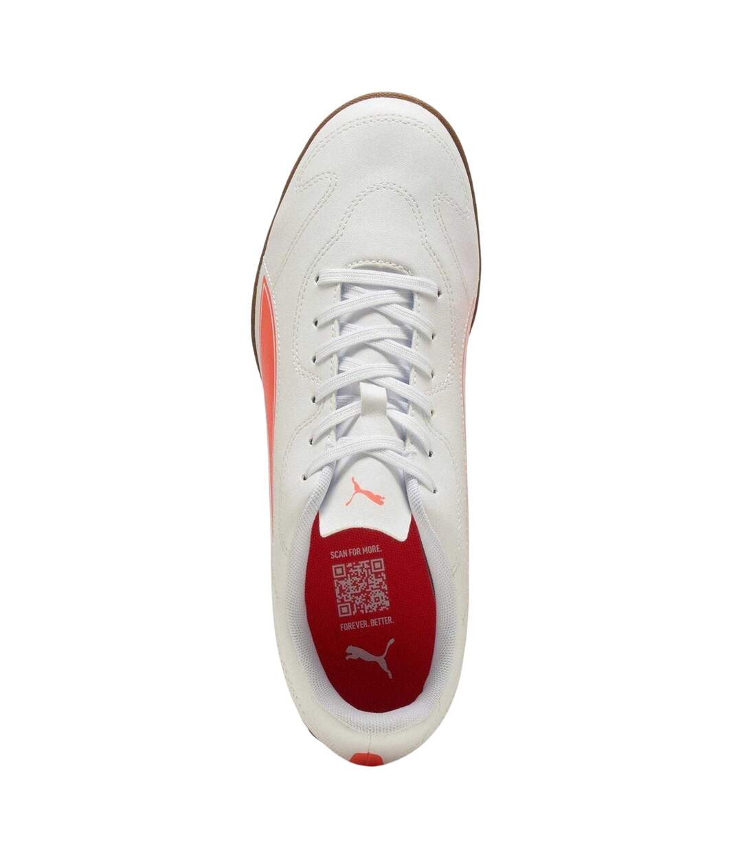 Mens Vitoria Flat Indoor Football Shoes  White Puma-3