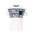 T-shirt Blanc/Marine Homme RMS26 Jungle - L