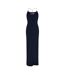 Robe Longue Femme Bleu Marine Blanc Jack Wills-2