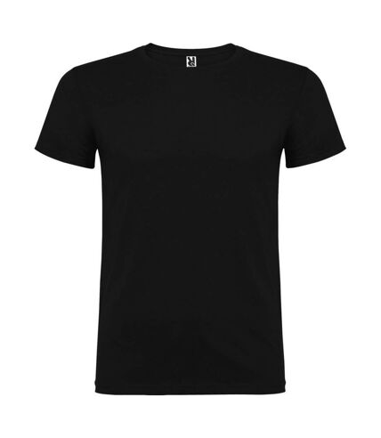 T-shirt beagle homme noir uni Roly