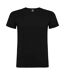 T-shirt beagle homme noir uni Roly Roly