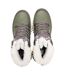 Chaussures Montantes De Marche Elbourne Femme Kaki Foncé Pourpre Regatta-4