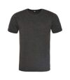AWDis Mens Washed T Shirt (Washed Jet Black) - UTPC2899