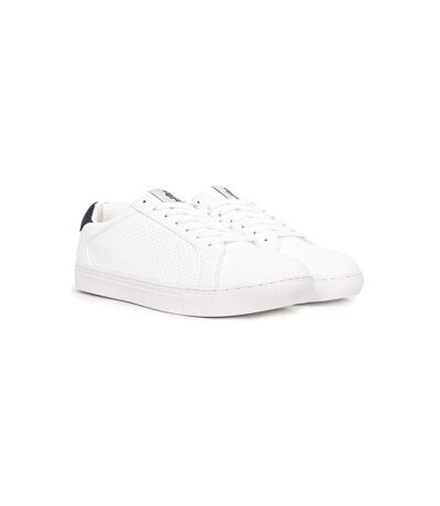 Mens laski trainers white Duffer