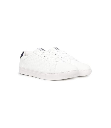Mens laski trainers white Duffer