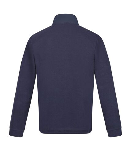 Regatta Mens Galino Button Detail Sweatshirt (Navy)