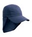 Casquette légionnaire enfant bleu marine Result Headwear-1