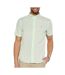 Chemise verte homme tommy hilfiger flex poplins-1