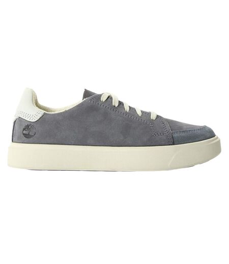 Womens/ladies Leather Trainers Purple Timberland