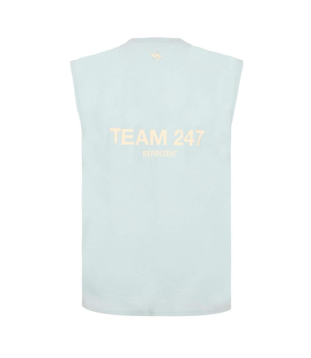 Mens 247 Performance Sleeveless Gym Tank Top Glacier Represent-3