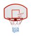 Panneau De Basket Motif/style Rue Taille Unique Blanc Rouge Kimet-1