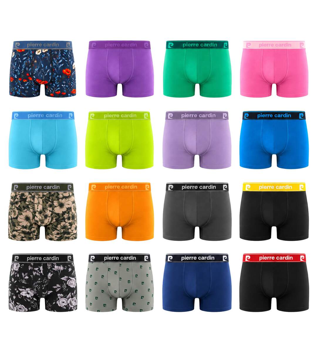 Lot de 5 boxers homme en coton modèle aléatoire pack Surprise Pierre Cardin-1