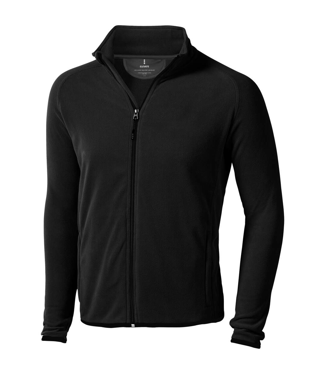 Brossard polaire zippée homme noir Elevate