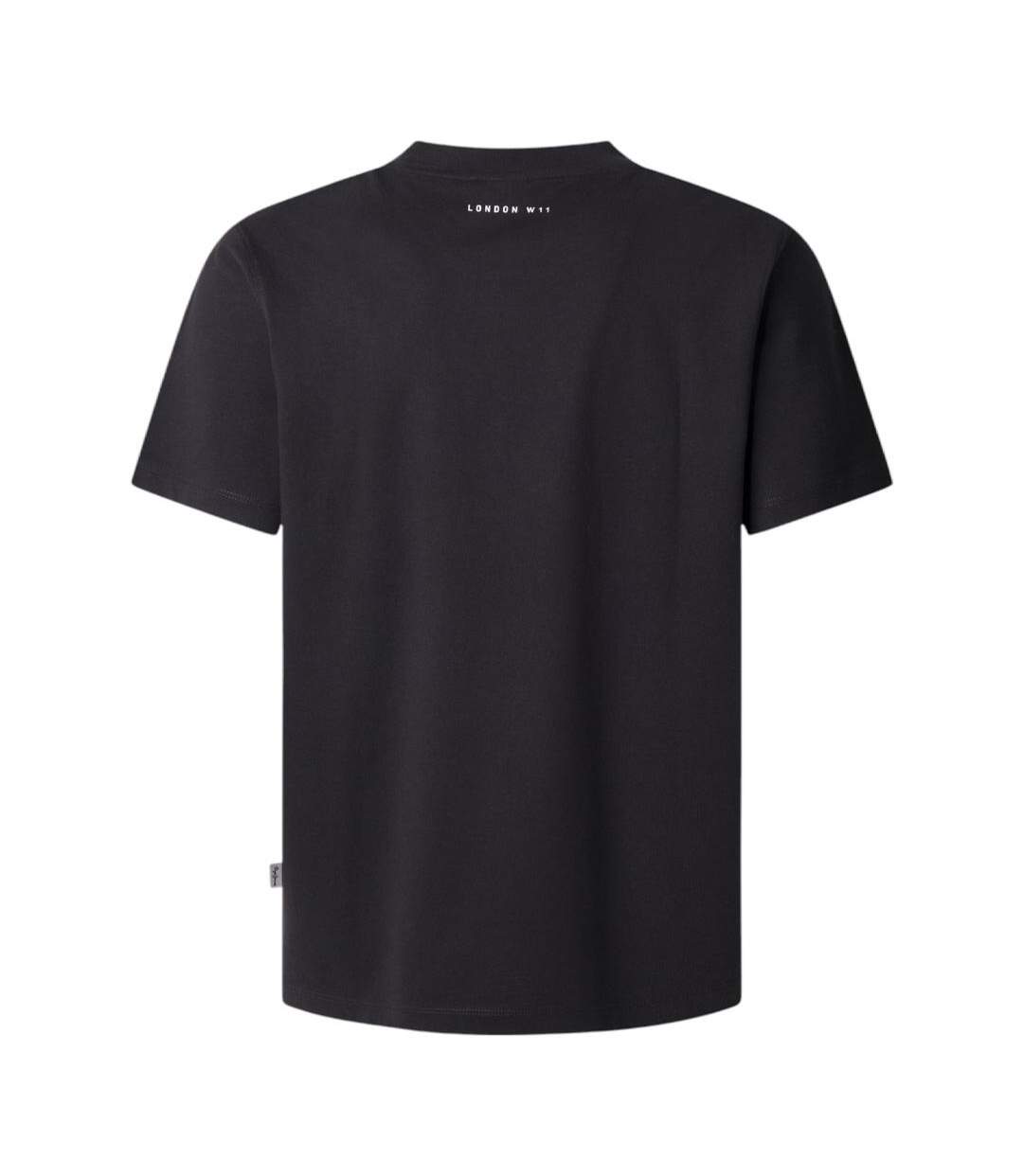 T-shirt noir homme pepe jeans dorian - l-2