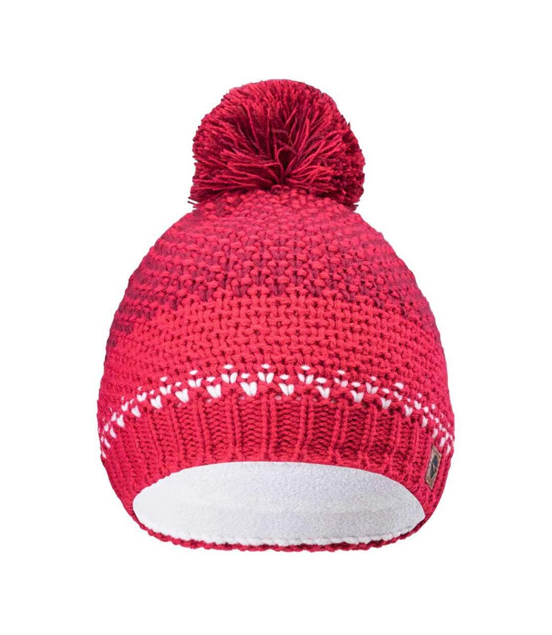 Bonnet hervin enfant rose rouge / betterave rouge Hi-Tec-1