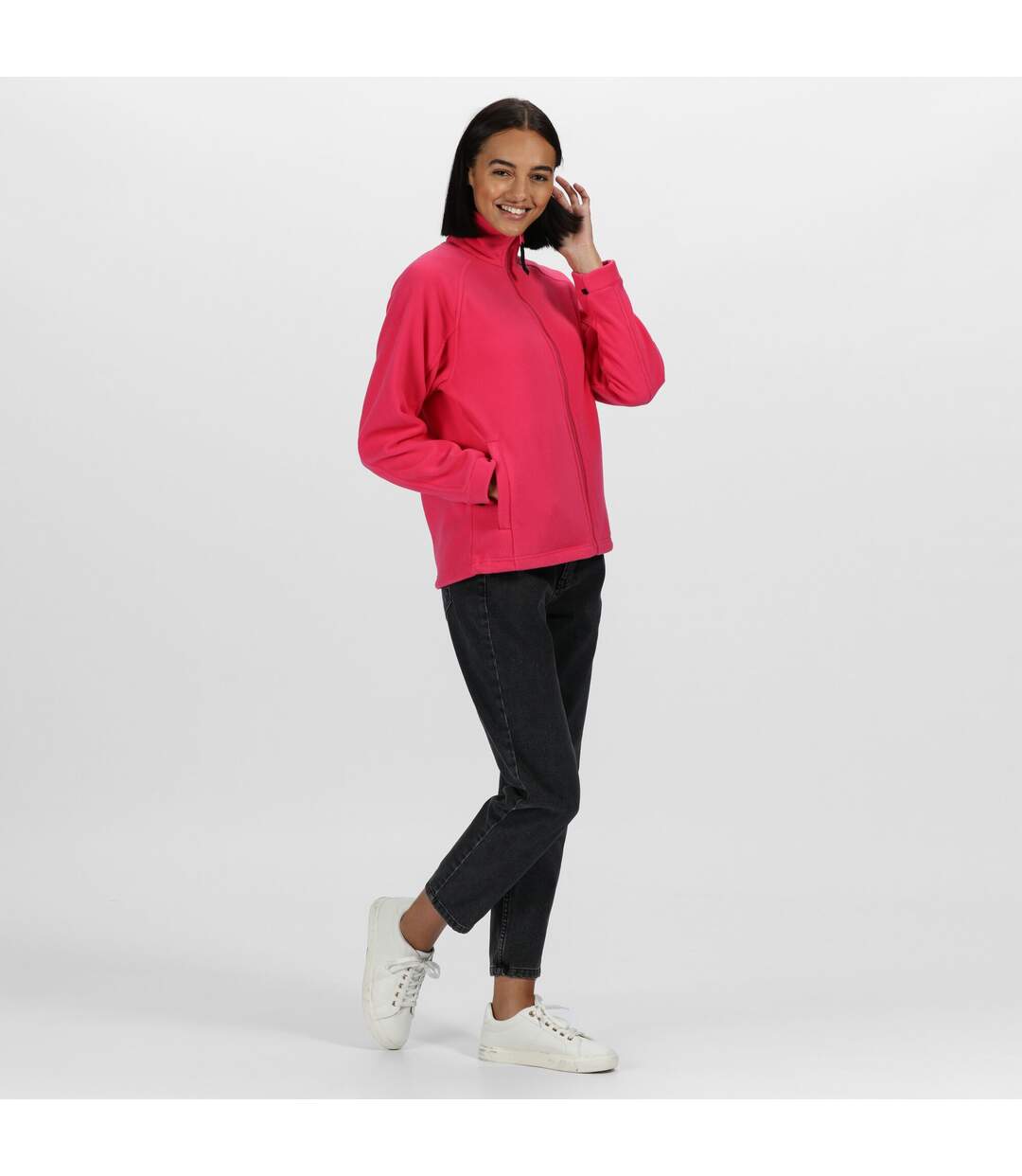 Regatta Ladies/Womens Thor III Fleece Jacket (Hot Pink) - UTRG1488-4