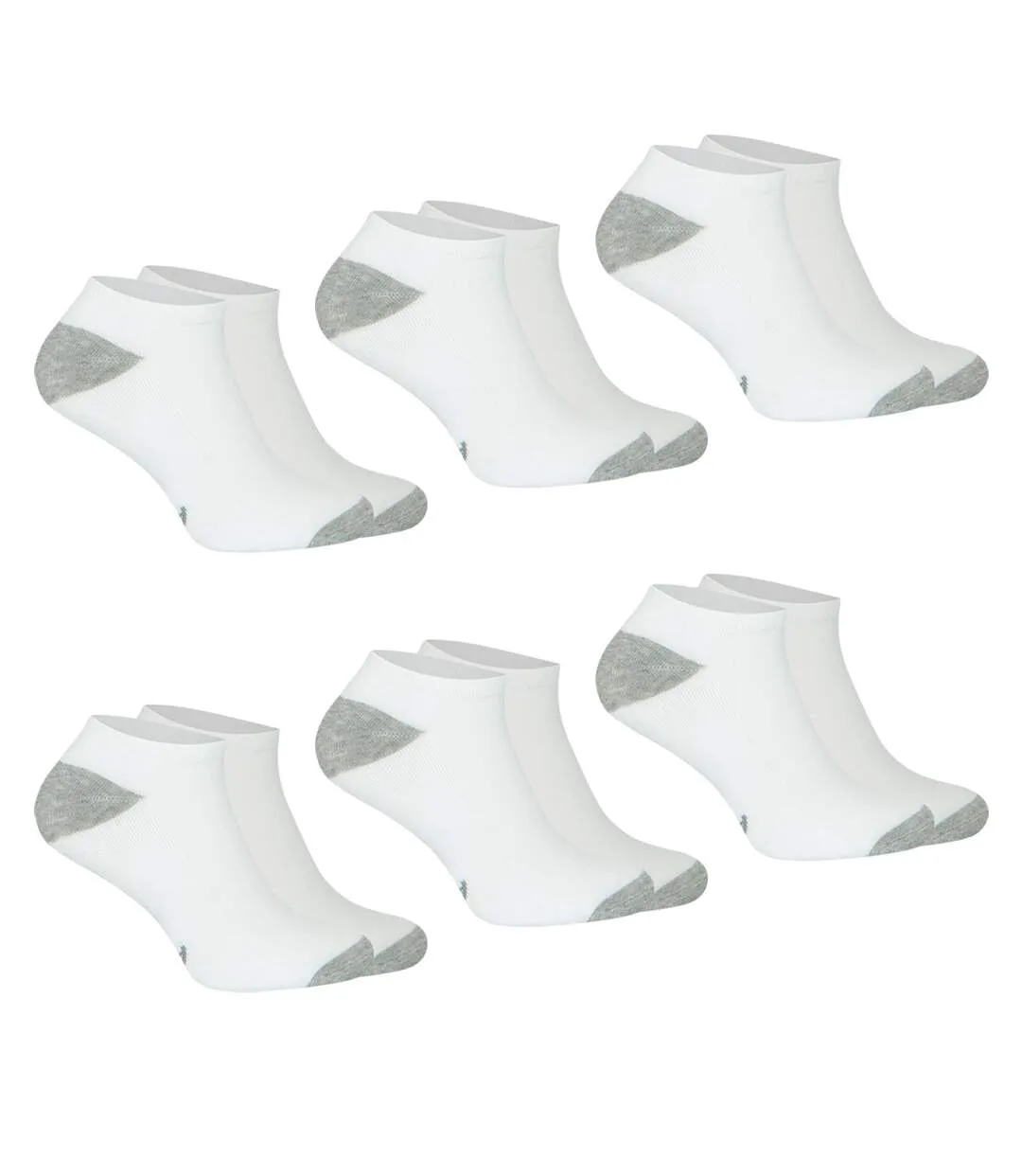 Lot de 6 paires de socquettes homme Ecopack Sport Athena-1