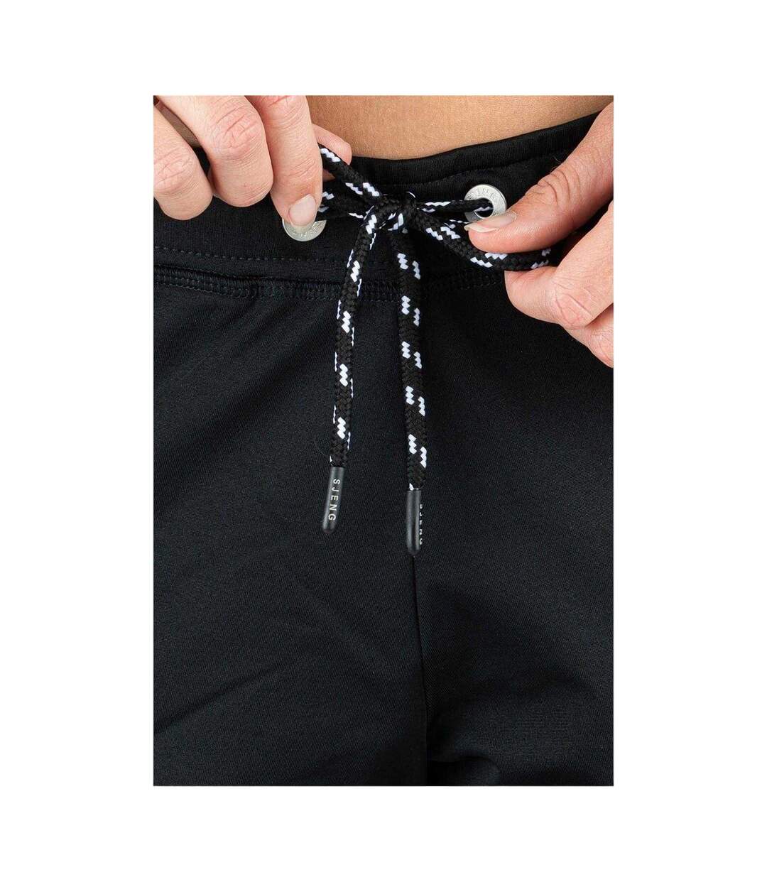 Womens/ladies Montez Tracksuit Bottoms Black Sjeng Sports-3